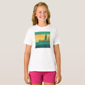 Het meer | Chicago, Illinois T-shirt (Voorkant volledig)