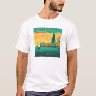 Het meer   Chicago, Illinois T-shirt