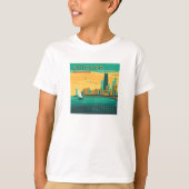 Het meer | Chicago, Illinois T-shirt (Voorkant)