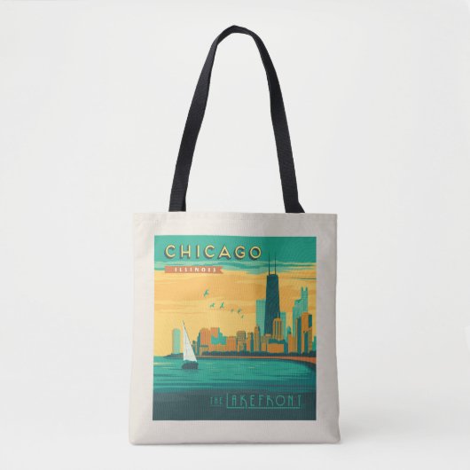 Het meer | Chicago, Illinois Tote Bag (Voorkant)