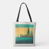 Het meer | Chicago, Illinois Tote Bag (Achterkant)