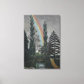 Het meer Daumesnil van Henri Rousseau,  Kunst Canvas Afdruk (Voorkant)