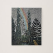 Het meer Daumesnil van Henri Rousseau,  Kunst Legpuzzel (Verticaal)