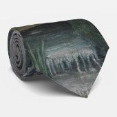 Het meer Daumesnil van Henri Rousseau,  Kunst Stropdas (Opgerold)