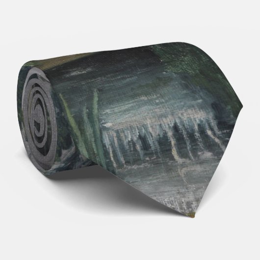 Het meer Daumesnil van Henri Rousseau,  Kunst Stropdas (Opgerold)