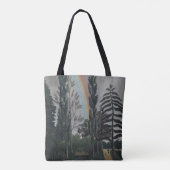 Het meer Daumesnil van Henri Rousseau,  Kunst Tote Bag (Achterkant)