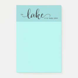 het meer is mijn gelukkige plek post-it® notes