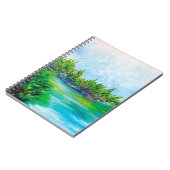 Het meer NOTEBOOK Notitieboek (Linkerzijde)