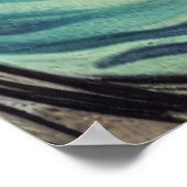 Het meer ondergronds | AI Art Poster (Hoek)