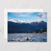 Het meer orta in Noord-italië Briefkaart (Voorkant / Achterkant)
