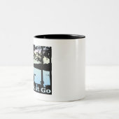 Het meer roept en ik moet gaan tweekleurige koffiemok (Center)