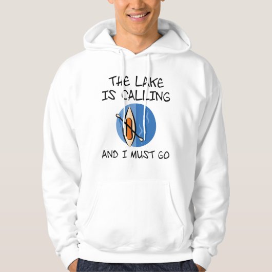 Het meer roept hoodie (Voorkant)