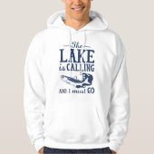 Het Meer Roept Hoodie (Voorkant)