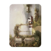 Het meer, Trentham Hall Gardens, uit 'The Gardens' Magneet (Verticaal)