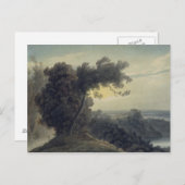 Het meer van Albano en Castle Gandolfo, c.1783-85 Briefkaart (Voorkant / Achterkant)