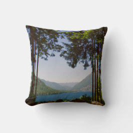 Het meer van Cushman in Summer Pillow Kussen