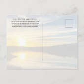 Het meer van de Arbuckles, Chickasaw National Rec  Briefkaart (Achterkant)