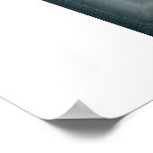 Het meer van de blote, uitzicht van bovenaf met he poster (Hoek)