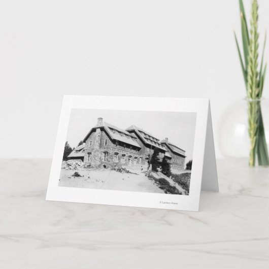 Het Meer van de krater brengt Meer Kaart (Voorkant)