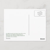 Het meer van de Mills, het Olympisch Briefkaart va (Achterkant)