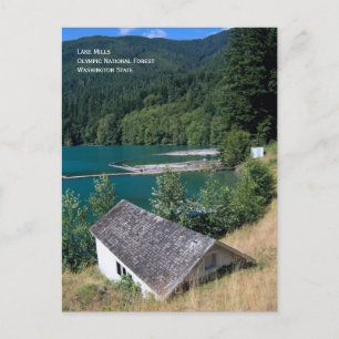 Het meer van de Mills, het Olympisch Briefkaart va