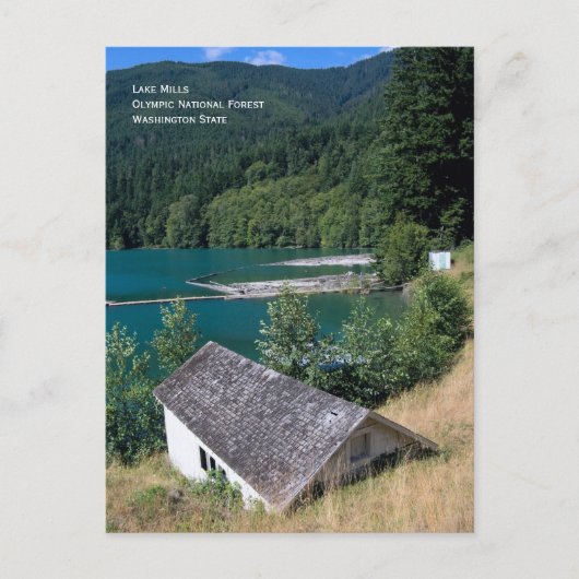Het meer van de Mills, het Olympisch Briefkaart va (Voorkant)