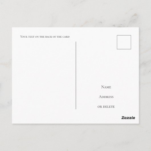 Het meer van de Ozarks Missouri Fish Briefkaart (Achterkant)