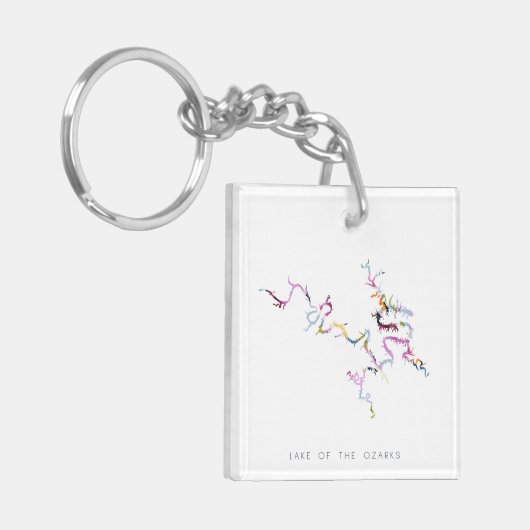 Het meer van de Sleutelhanger van de Silhouette Ka (Voorkant Links)