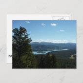 Het meer van de twee oceaan in het nationale park briefkaart (Voorkant / Achterkant)