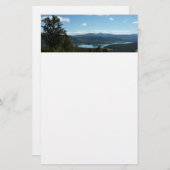 Het meer van de twee oceaan in het nationale park  briefpapier (Voorkant / Achterkant)