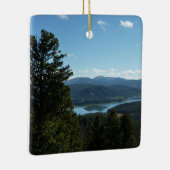 Het meer van de twee oceaan in het nationale park  keramisch ornament (Rechts)