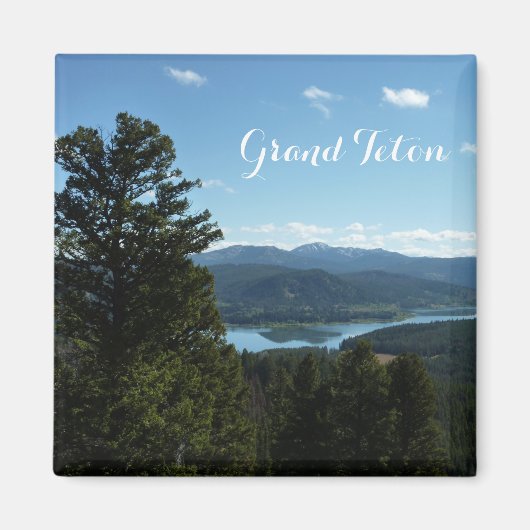 Het meer van de twee oceaan in het nationale park  magneet (Voorkant)