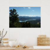 Het meer van de twee oceaan in het nationale park poster (Keuken)