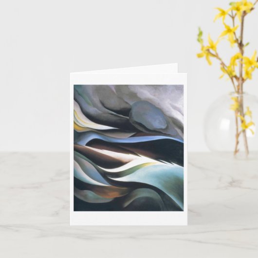 Het meer van Georgia O'Keeffe, Kaart (Gele Bloem)