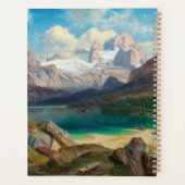 Het meer van Gosau met een Uitzicht van het Dachst Planner (Achterkant)