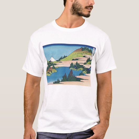 Het meer van Hakone in Sagami T-shirt (Voorkant)