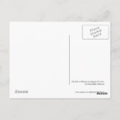 Het meer van Hakone, provincie Sagami (door Hokusa Briefkaart (Achterkant)