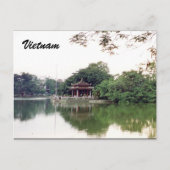 het meer van hanoi briefkaart (Voorkant)
