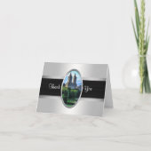 Het Meer van het Central Park, San Remo NYC dankt Bedankkaart (Voorkant)