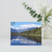 Het meer van Matheson (Neuseeland) Postkarte Briefkaart (Staand voorkant)