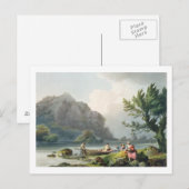 Het Meer van Philippe de Loutherbourg | van Briefkaart (Voorkant / Achterkant)