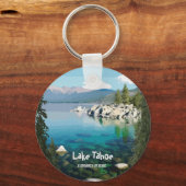 Het meer van Tahoe A sprinkhaan uit Californië Sleutelhanger (Voorkant)