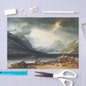 Het meer van Thun, Zwitserland door J.M.W. Turner Tissuepapier (Craft)