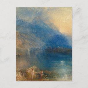 Het meer van Zug Joseph Mallord William Turner Briefkaart