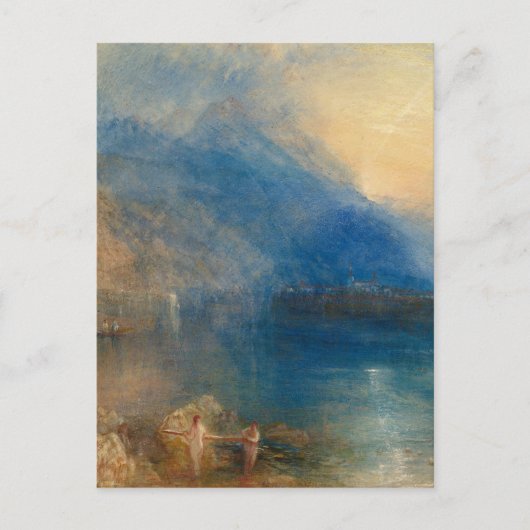 Het meer van Zug Joseph Mallord William Turner Briefkaart (Voorkant)