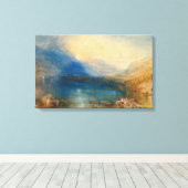 Het meer van Zug Joseph Mallord William Turner Canvas Afdruk (Insitu (Houten vloer))