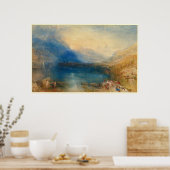 Het meer van Zug Joseph Mallord William Turner Poster (Keuken)