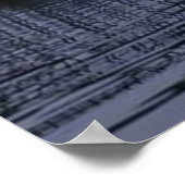 Het meer voor zonsopgang poster (Hoek)