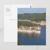 Het Meer WV van Summersville Briefkaart (Voorkant / Achterkant)