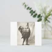 Het meest gedigitaliseerde Man van alle kippen Briefkaart (Staand voorkant)